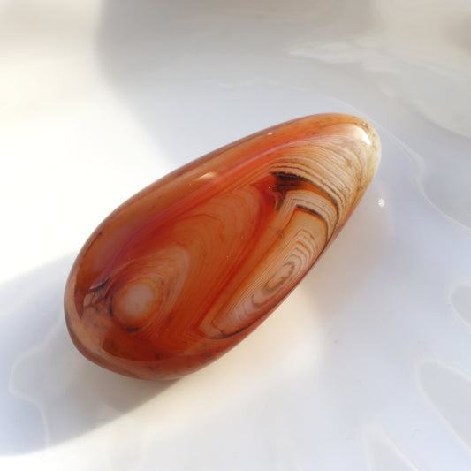 Sardonyx Agate Palm Stone (27g)
