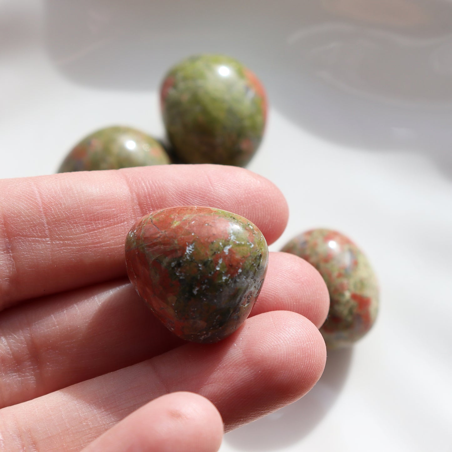 Unakite Tumblestone