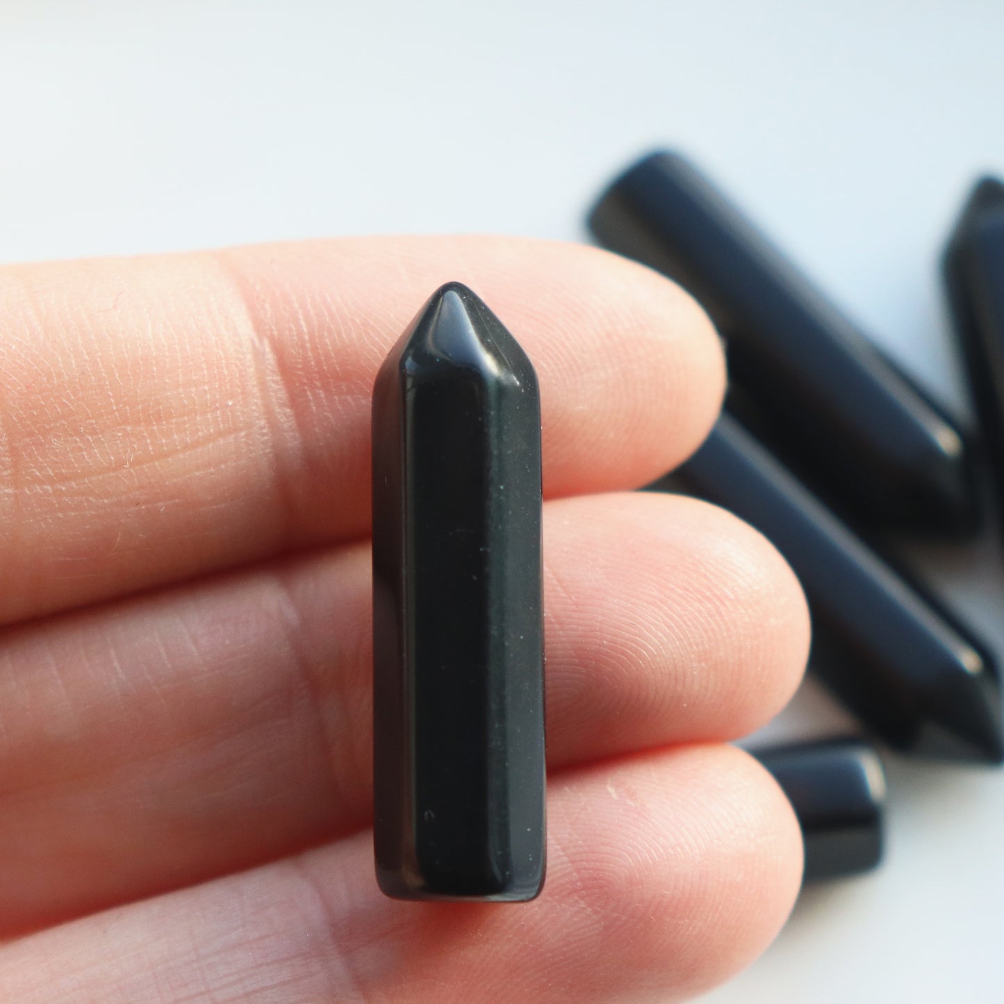 Mini Obsidian Crystal Tower