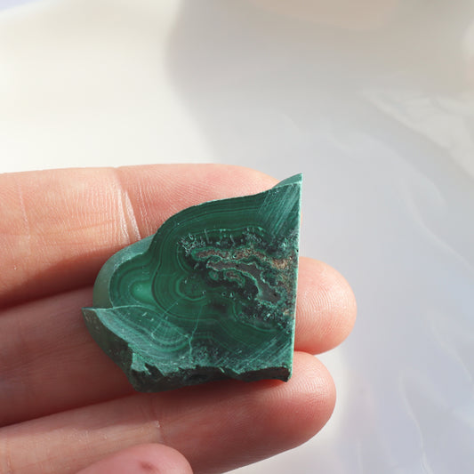 Malachite Slab A 9g – One of a Kind