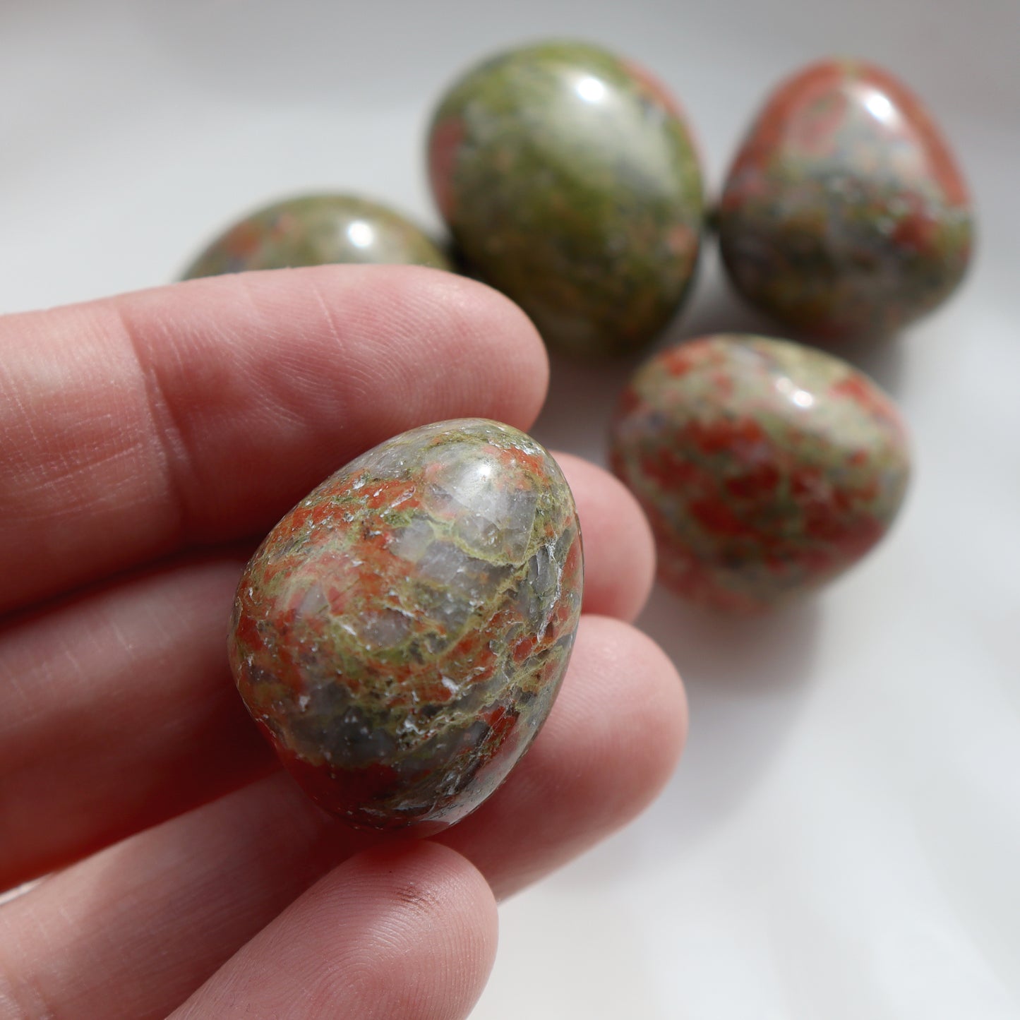Unakite Tumblestone