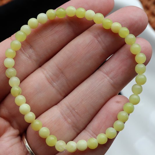 Lemon Jade Crystal Bracelet – Joy, Positivity & Energy