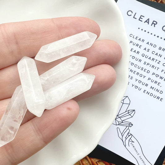 Clear Quartz Crystal Point For Clarity And Amplification - Crystal Gift
