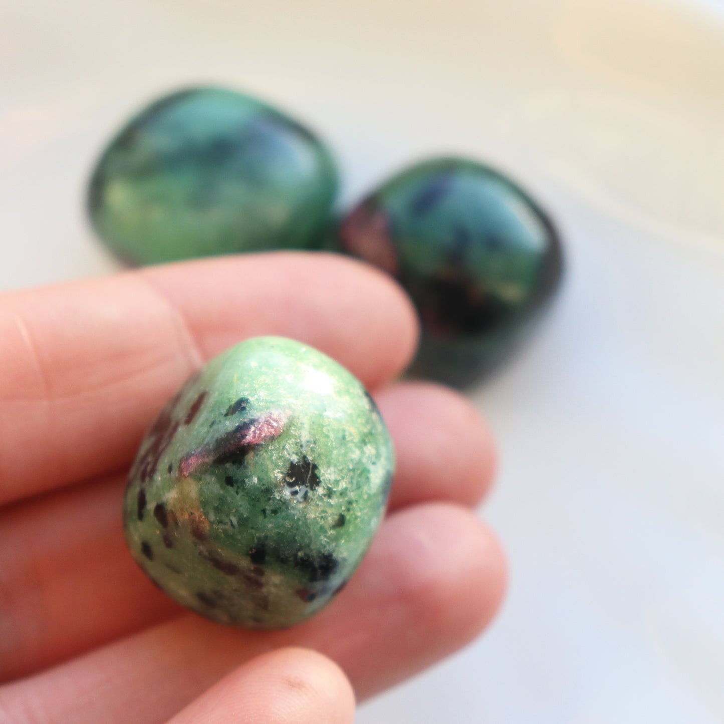 Epidote Tumblestone