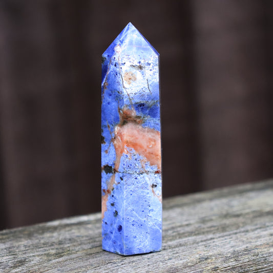 Sodalite Small Tower – Intuition & Communication Crystal B