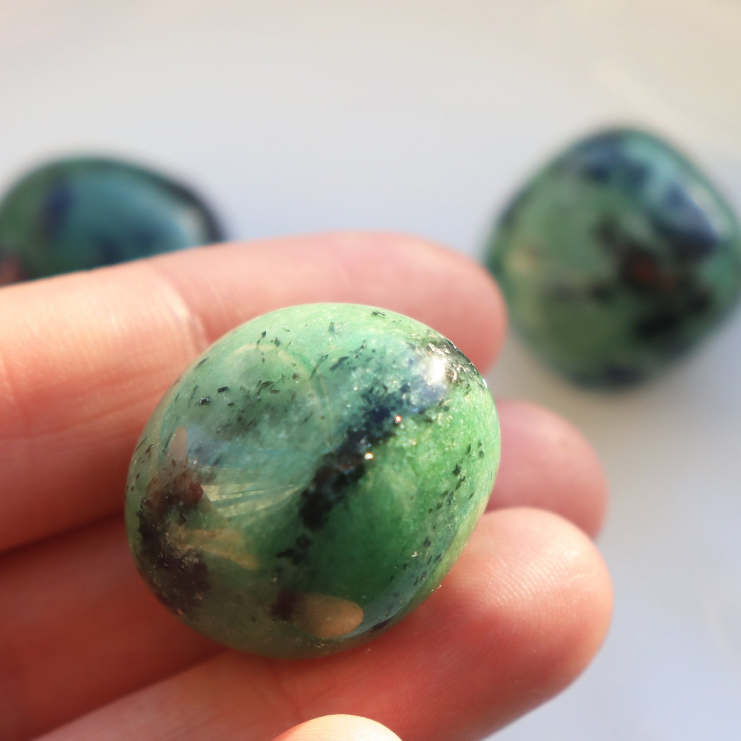 Epidote Tumblestone