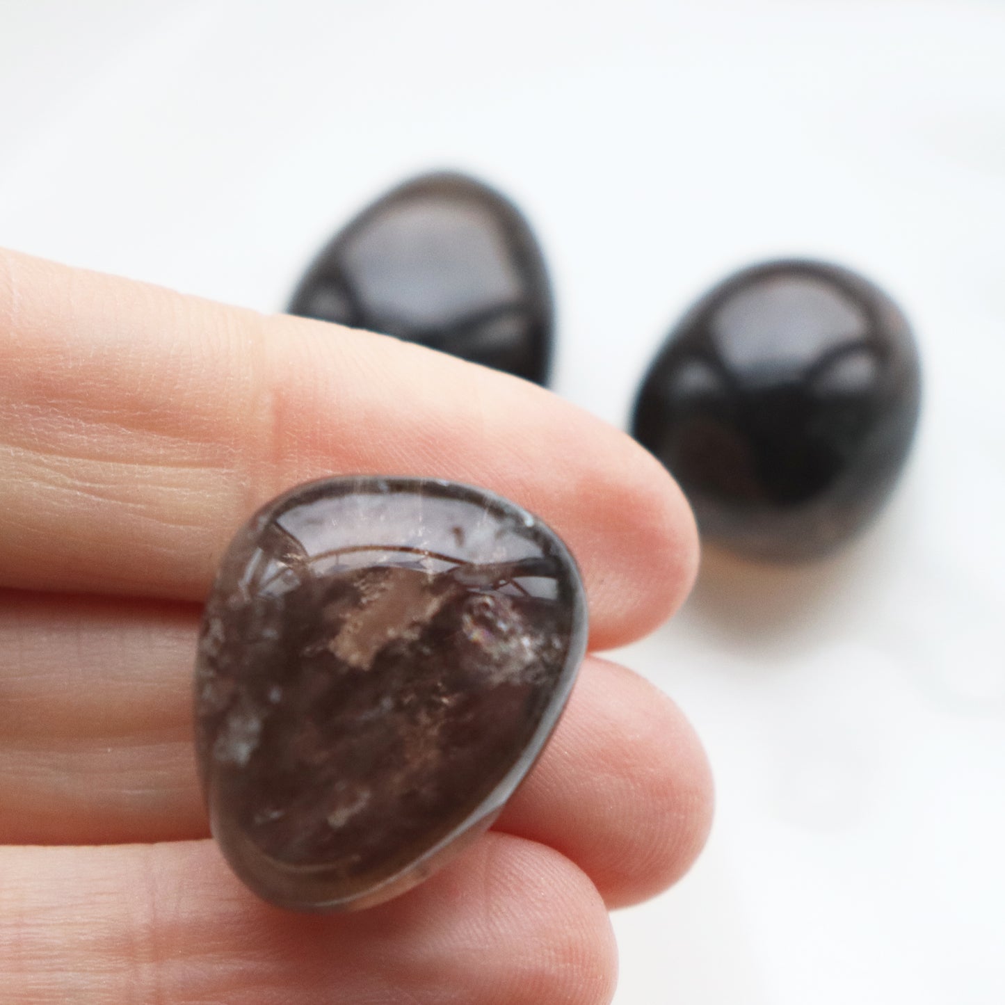 Smoky Quartz Tumble – Grounding & Protection Crystal