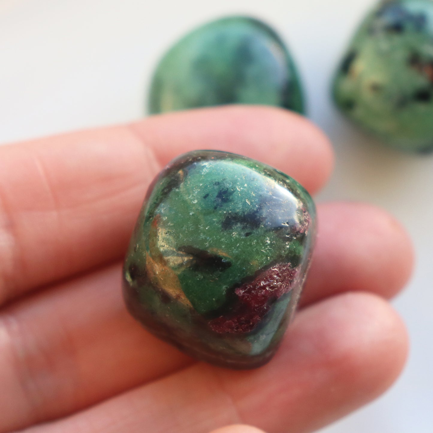 Epidote Tumblestone