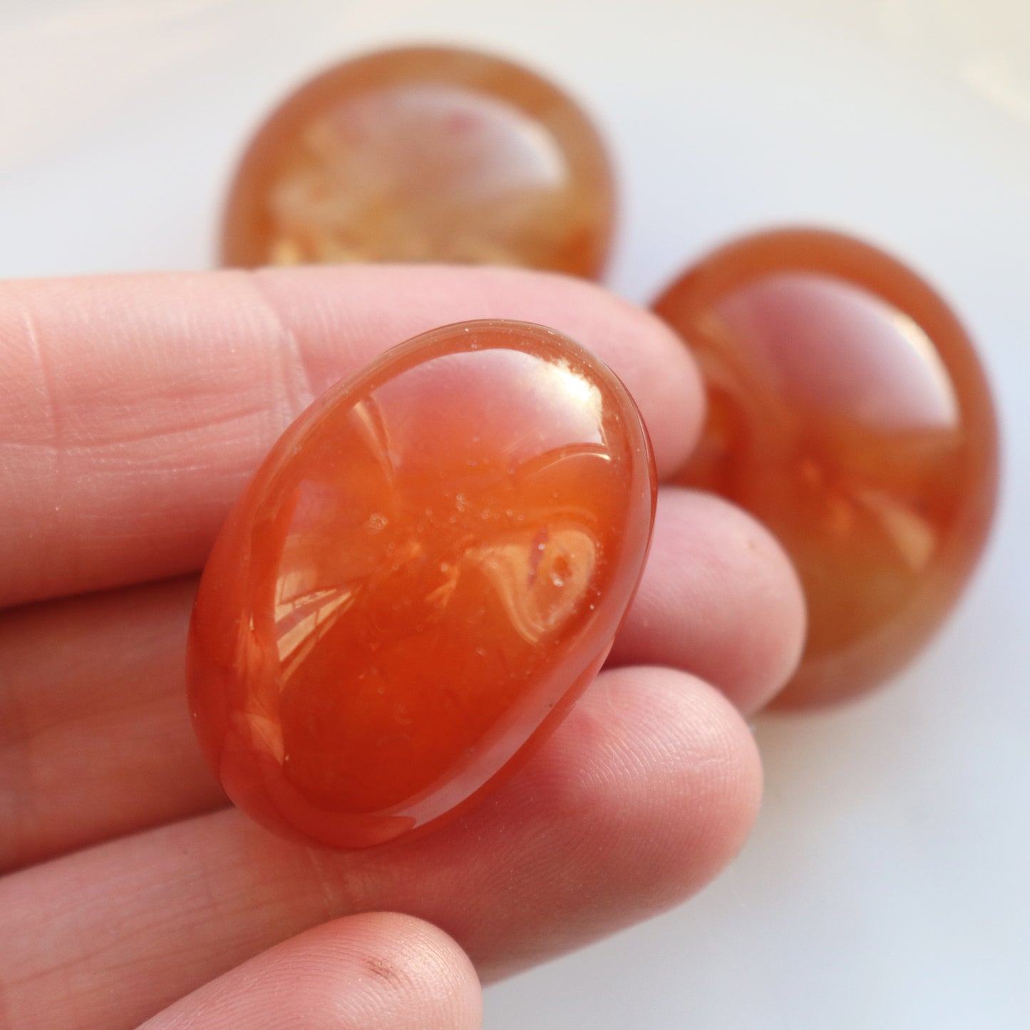 Red Agate Tumblestone