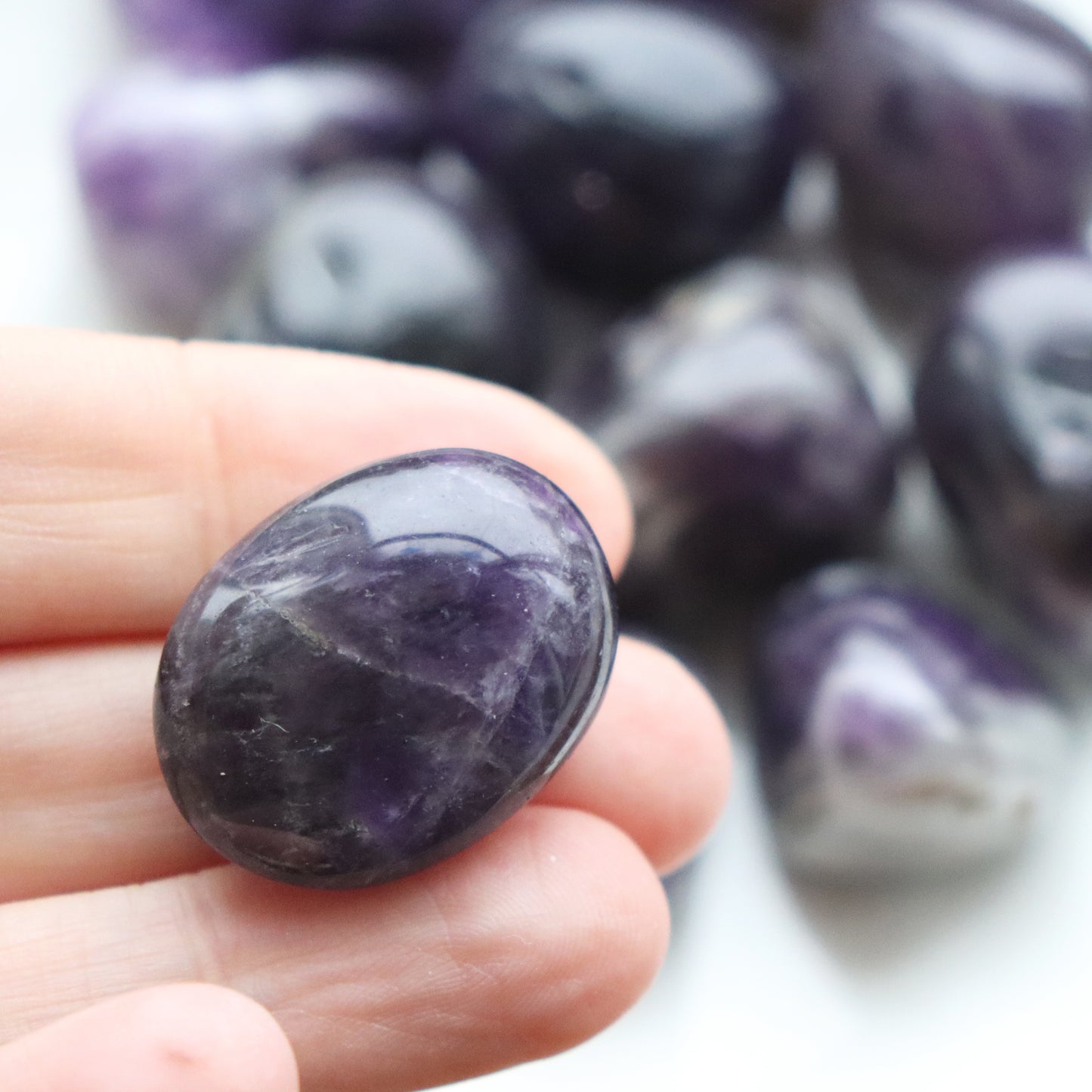 Dream Amethyst Tumble – Spiritual Growth & Intuition Stone