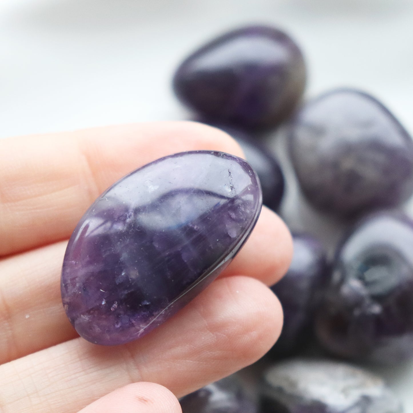 Dream Amethyst Tumble – Spiritual Growth & Intuition Stone