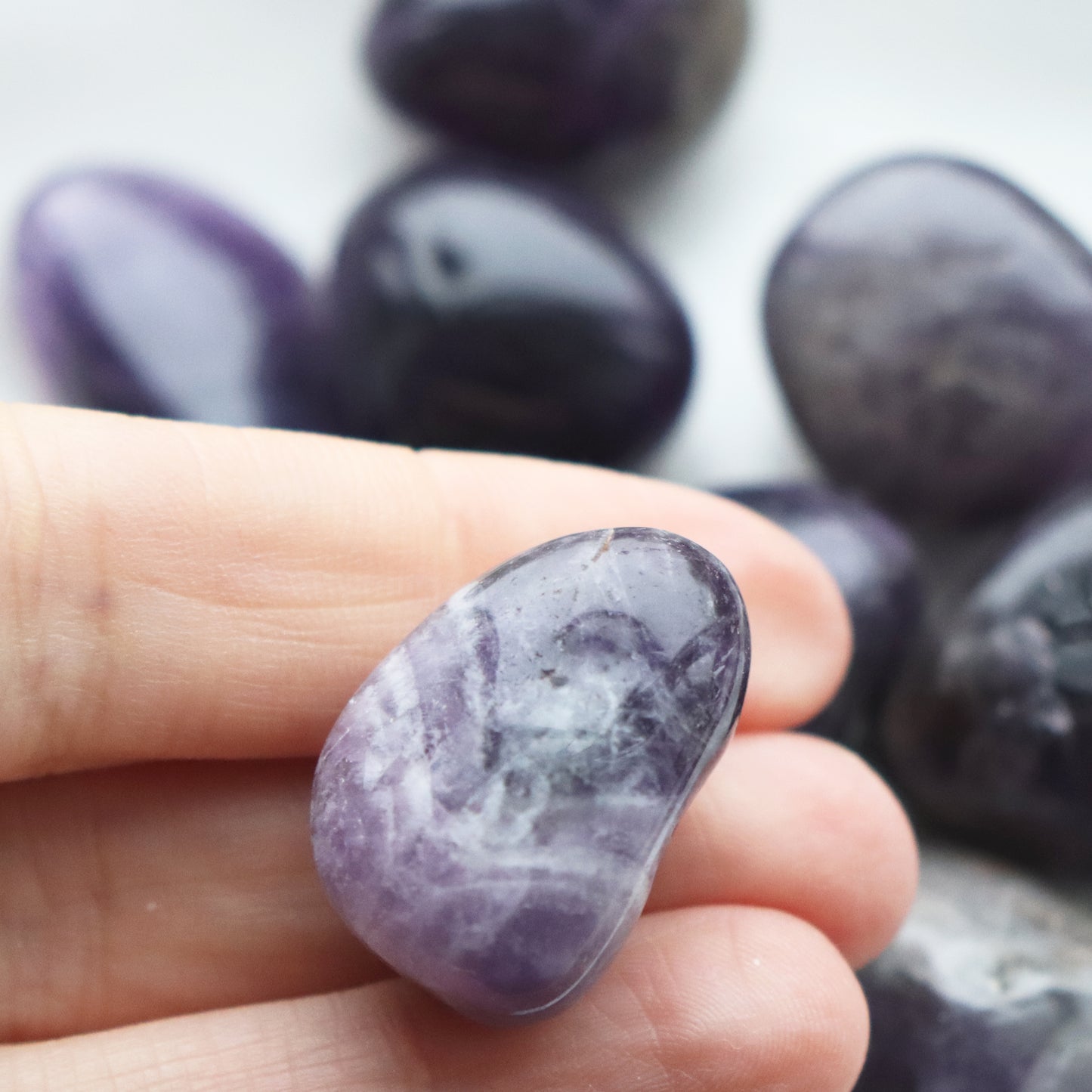Dream Amethyst Tumble – Spiritual Growth & Intuition Stone