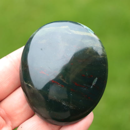 Ocean Jasper Palm Stone – Soothing Crystal for Joy & Positivity A
