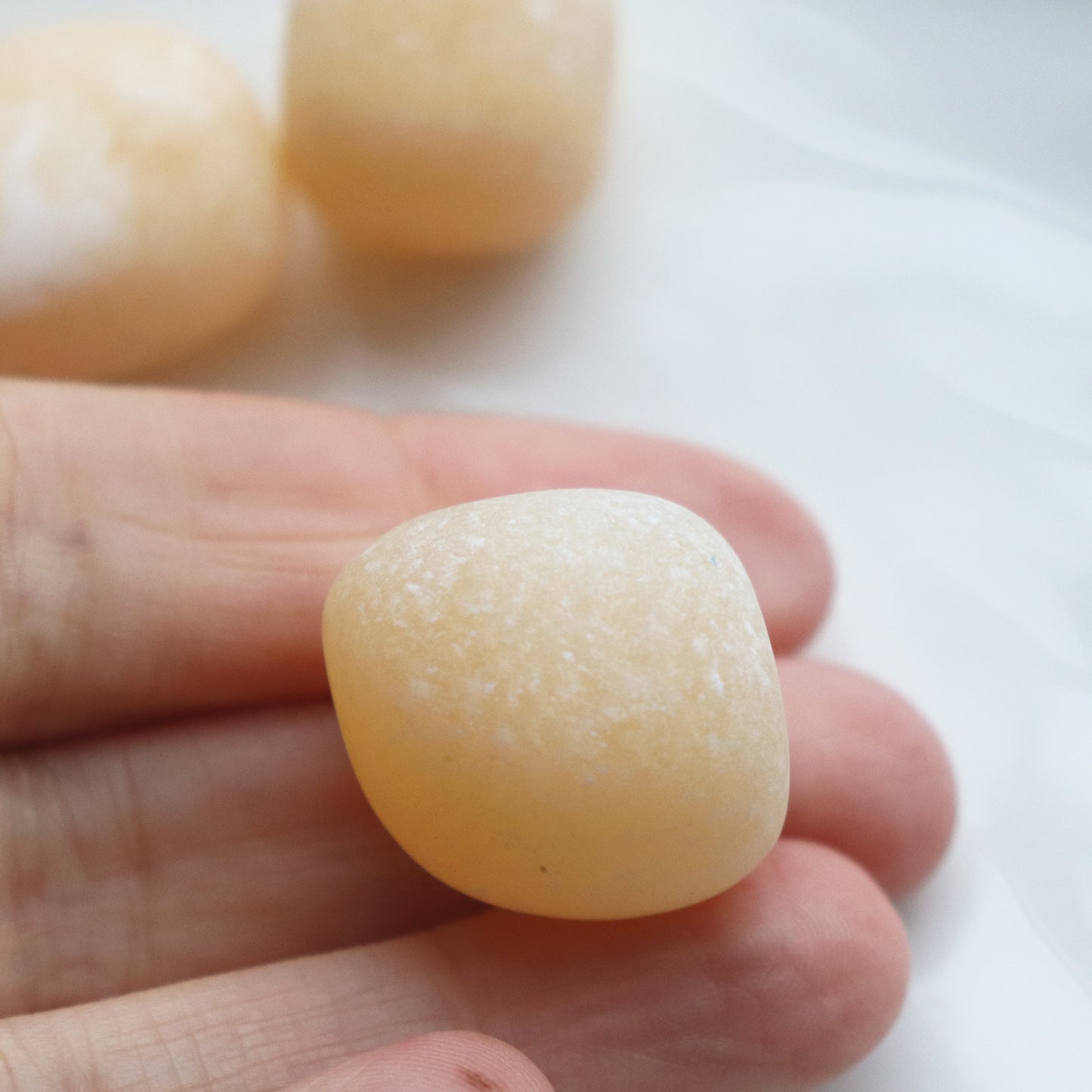 Orange Calcite Tumble – Energy & Creativity Crystal