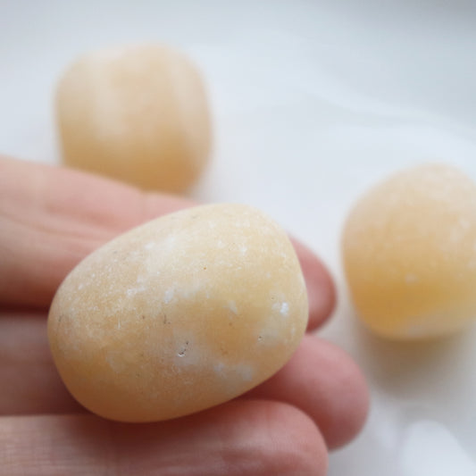 Orange Calcite Tumble – Energy & Creativity Crystal