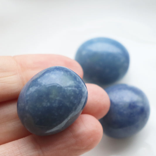 Blue Aventurine Tumble – Soothing & Focus Crystal