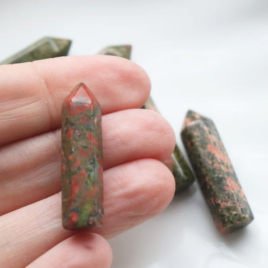 Unakite Tower – Growth and Emotional Balance