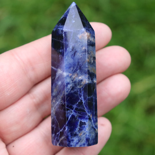 Sodalite Small Tower – Intuition & Communication Crystal A