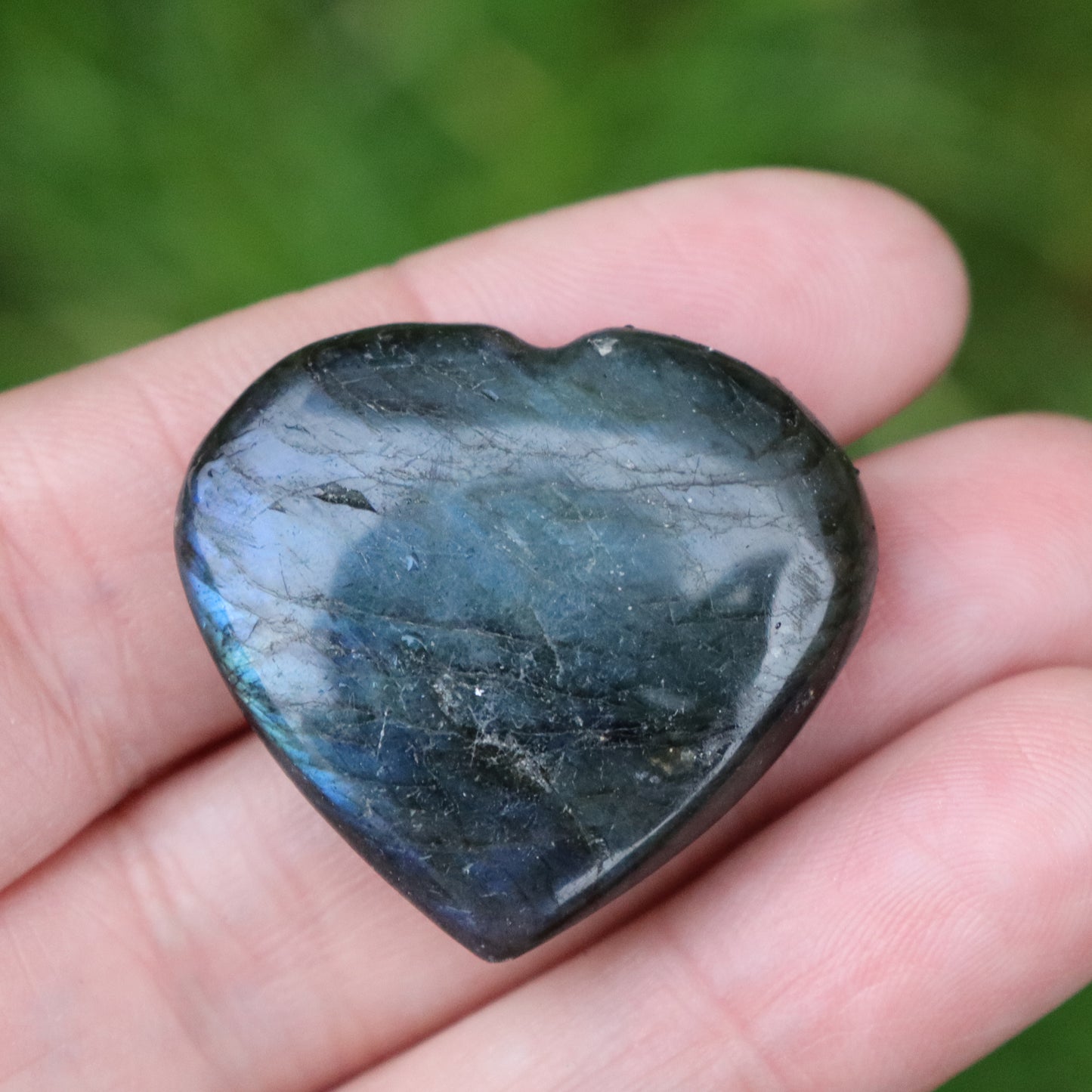 Labradorite Hearts (Medium) Intuition & Protection Crystal