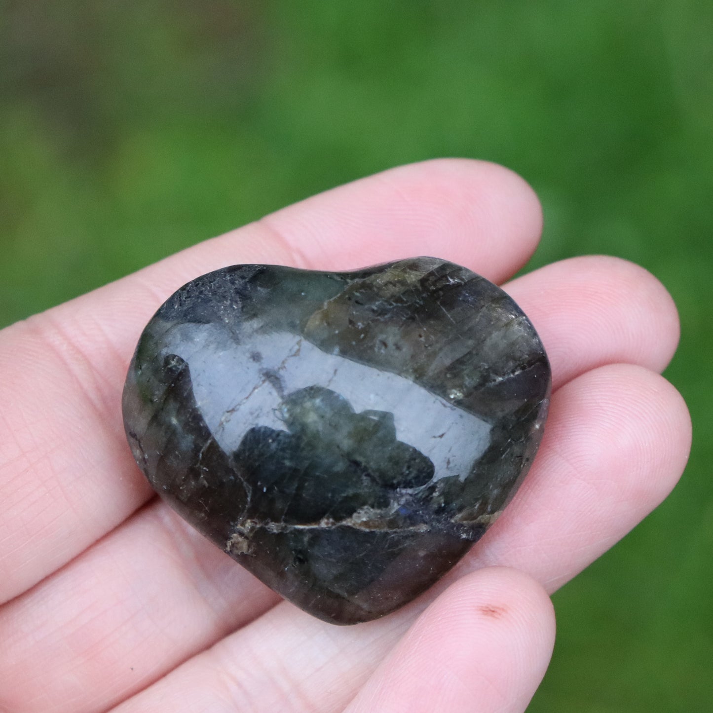 Labradorite Hearts (Medium) Intuition & Protection Crystal
