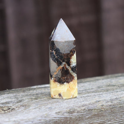 Septarian Small Tower – Ancient Energy Protection Crystal