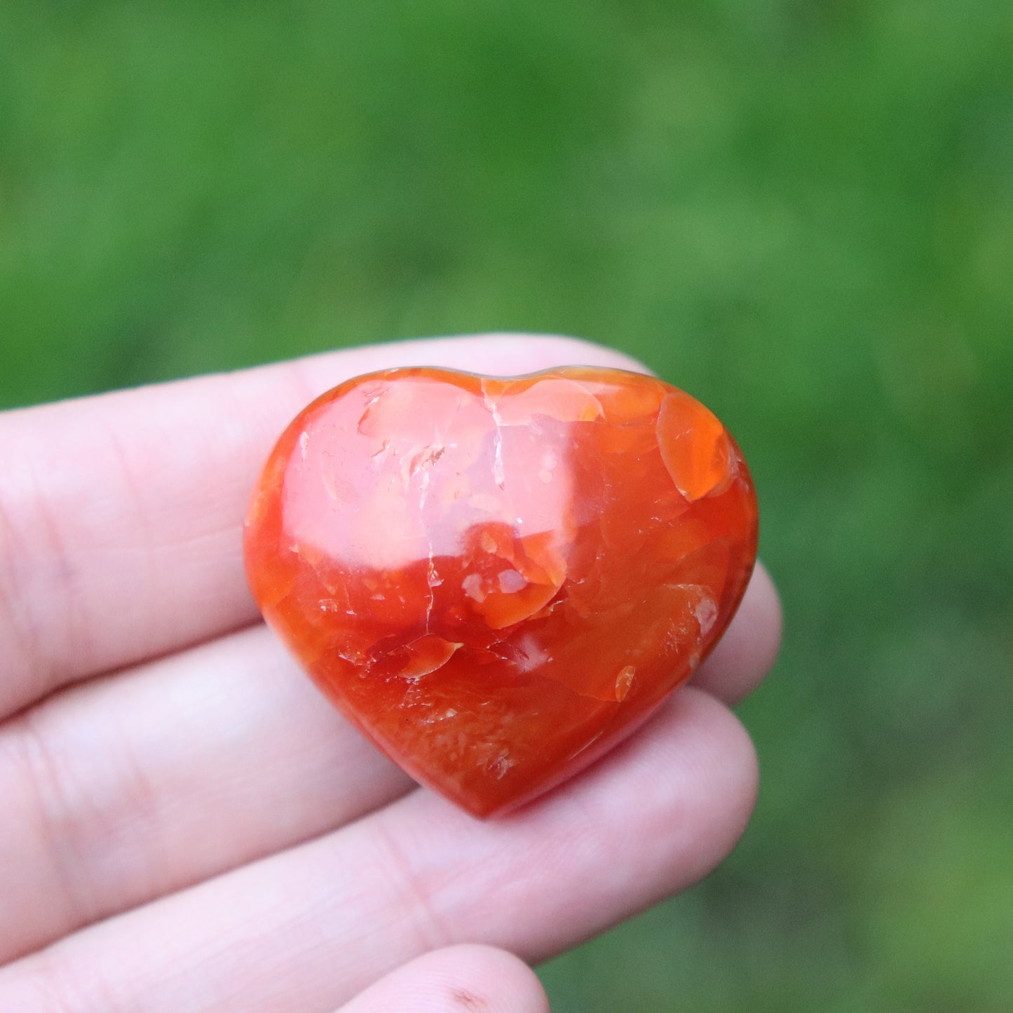 Small Carnelian Heart – Passion & Confidence Crystal