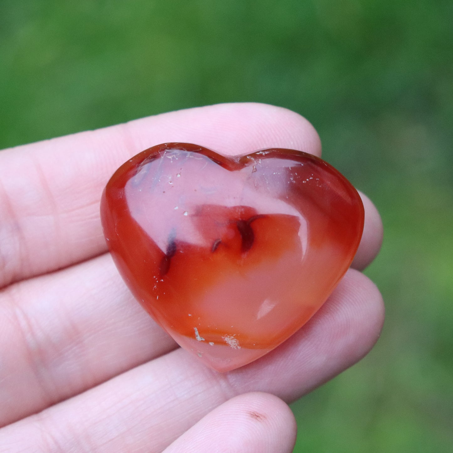 Small Carnelian Heart – Passion & Confidence Crystal