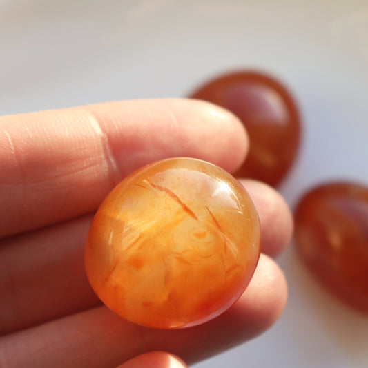Red Agate Tumblestone