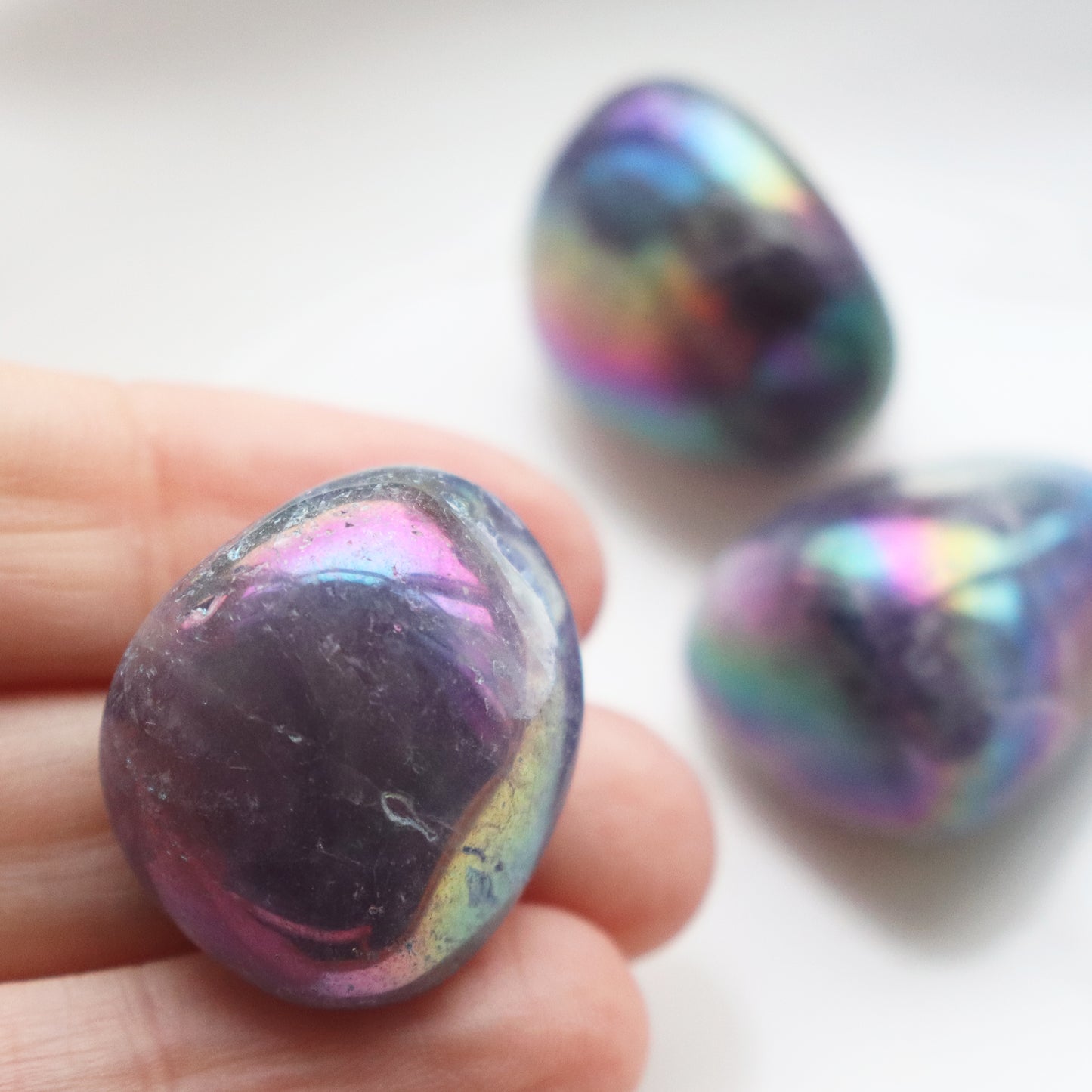 Aura Amethyst Tumble – High Vibrational & Spiritual Awakening Crystal