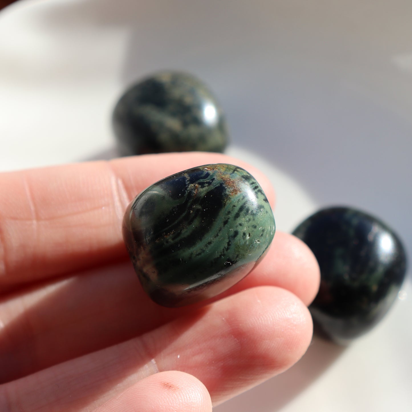 Kambaba Jasper Tumblestone – A Pocket-Sized Peacekeeper