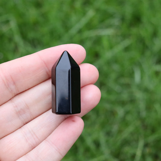 Obsidian Gemstone Mini Tower