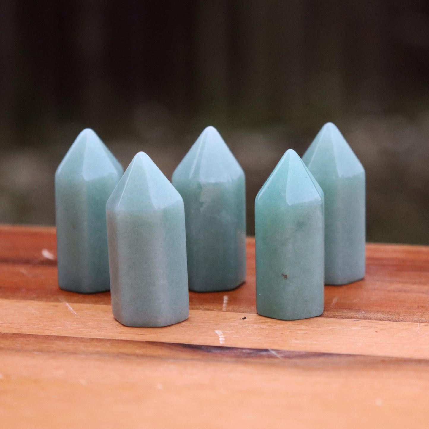 Green Aventurine Crystal Mini Tower