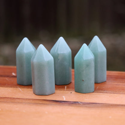 Green Aventurine Crystal Mini Tower