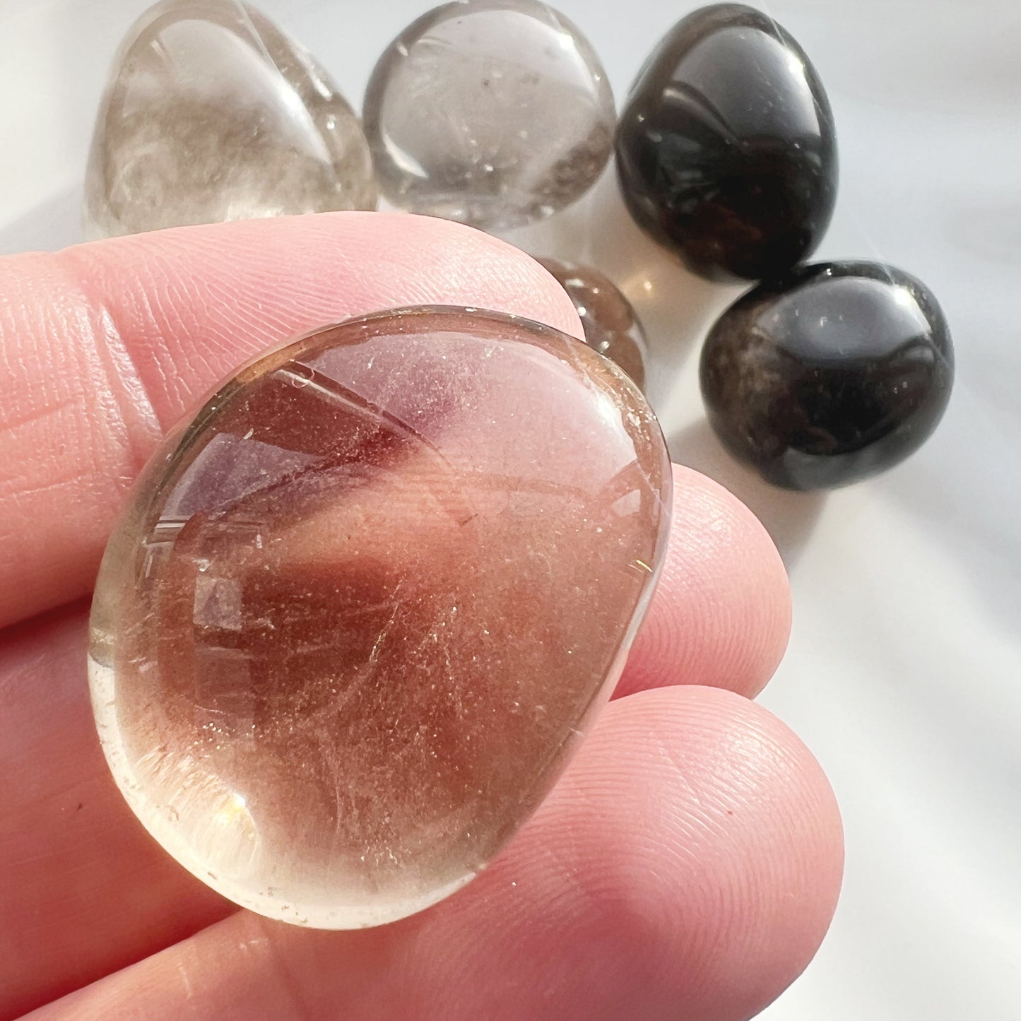 Smoky Quartz Tumble – Grounding & Protection Crystal