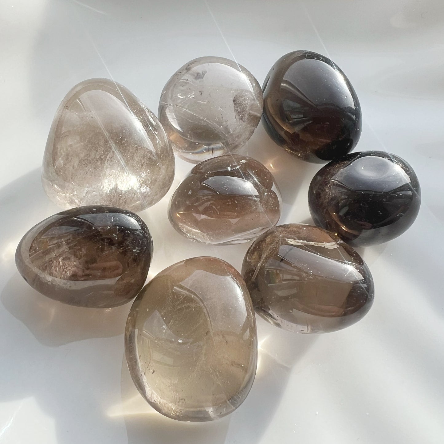 Smoky Quartz Tumble – Grounding & Protection Crystal