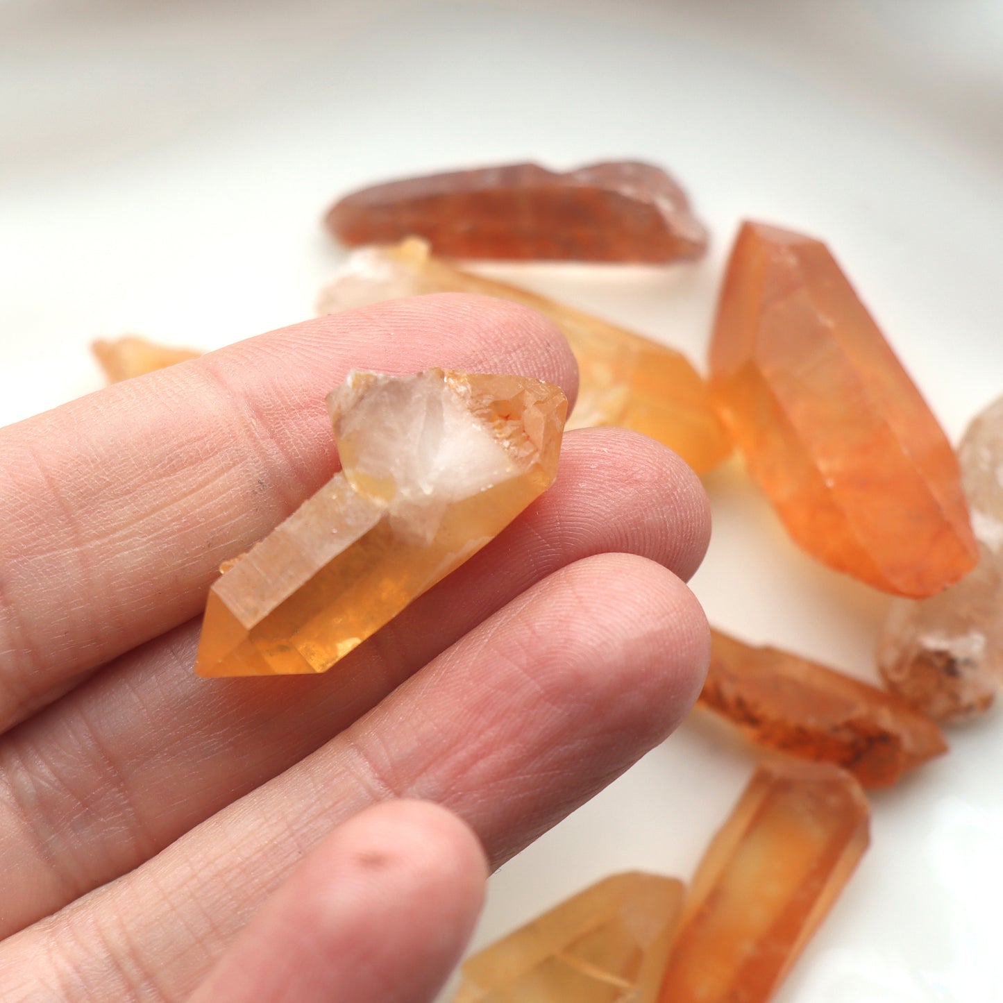 Tangerine Crystal Point