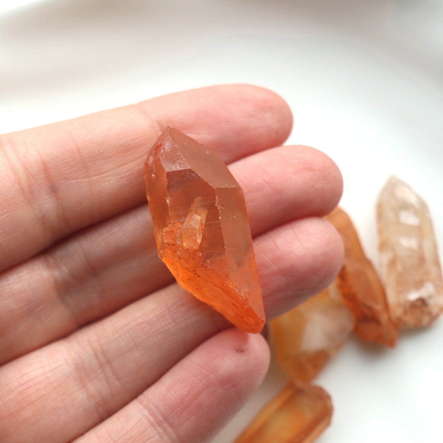 Tangerine Crystal Point
