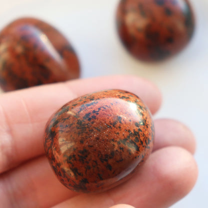 Red Mahogany Obsidian Tumblestone
